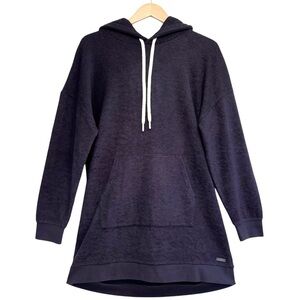 NWT Outerknown Dress Terry Kangaroo Pocket Hoodie Navy Blue Extra Large